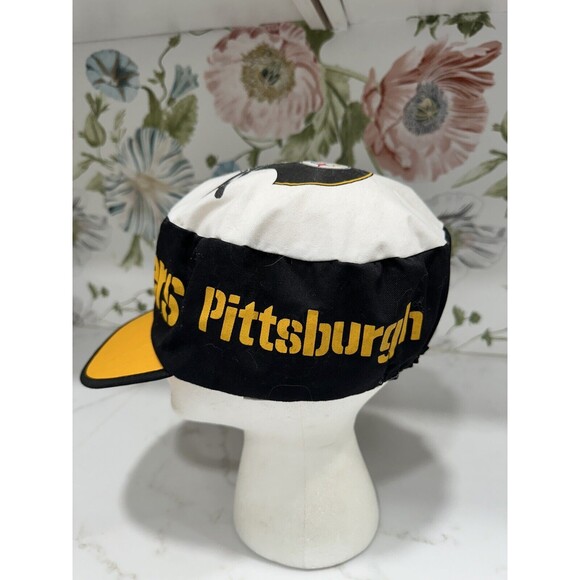 Pittsburgh Steelers NFL Vintage Painters Cap Hat Baseball Cap 1960’s‎ 1970’s - Picture 4 of 8